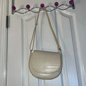 A New Day Crocodile Print Handbag
